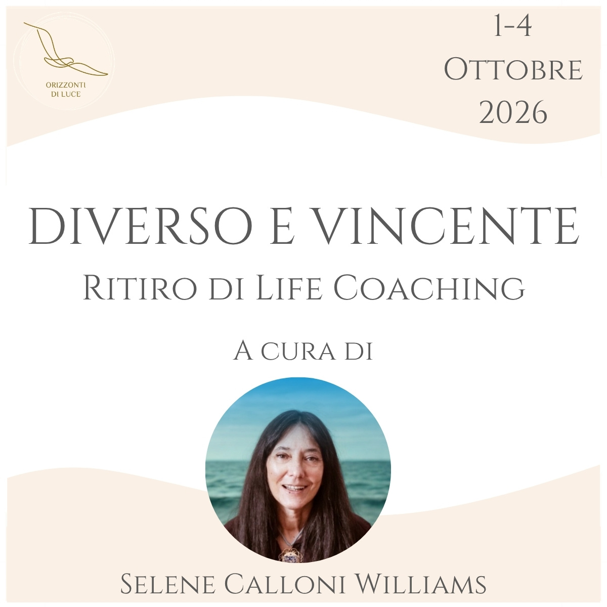 Ritiro di Life Coaching Selene Calloni Williams