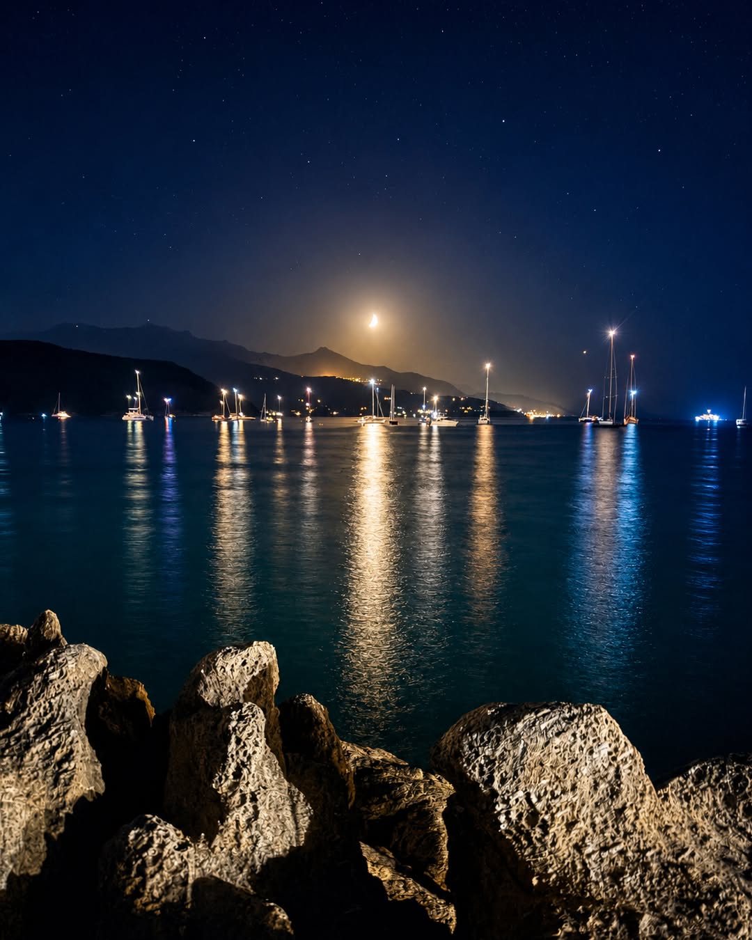 Isola d'Elba di sera