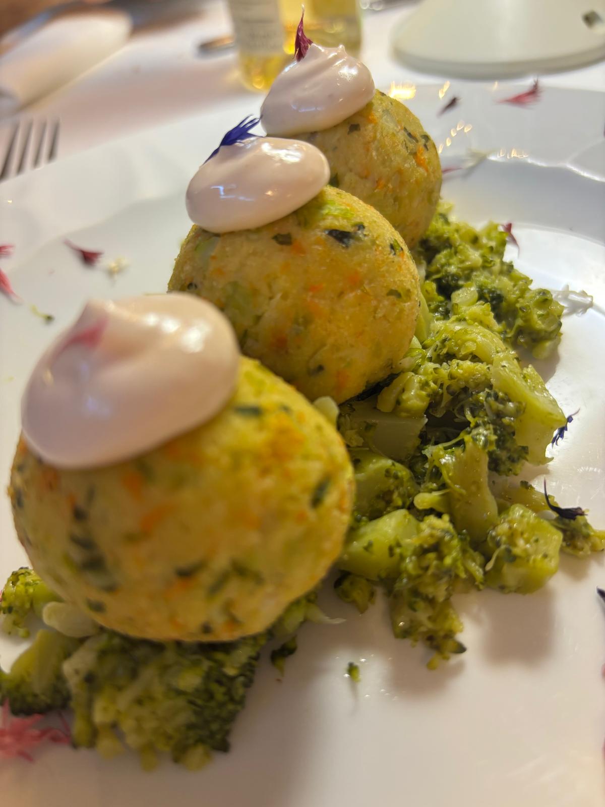 Verdure stagionali al ristorante Profumo della Luna